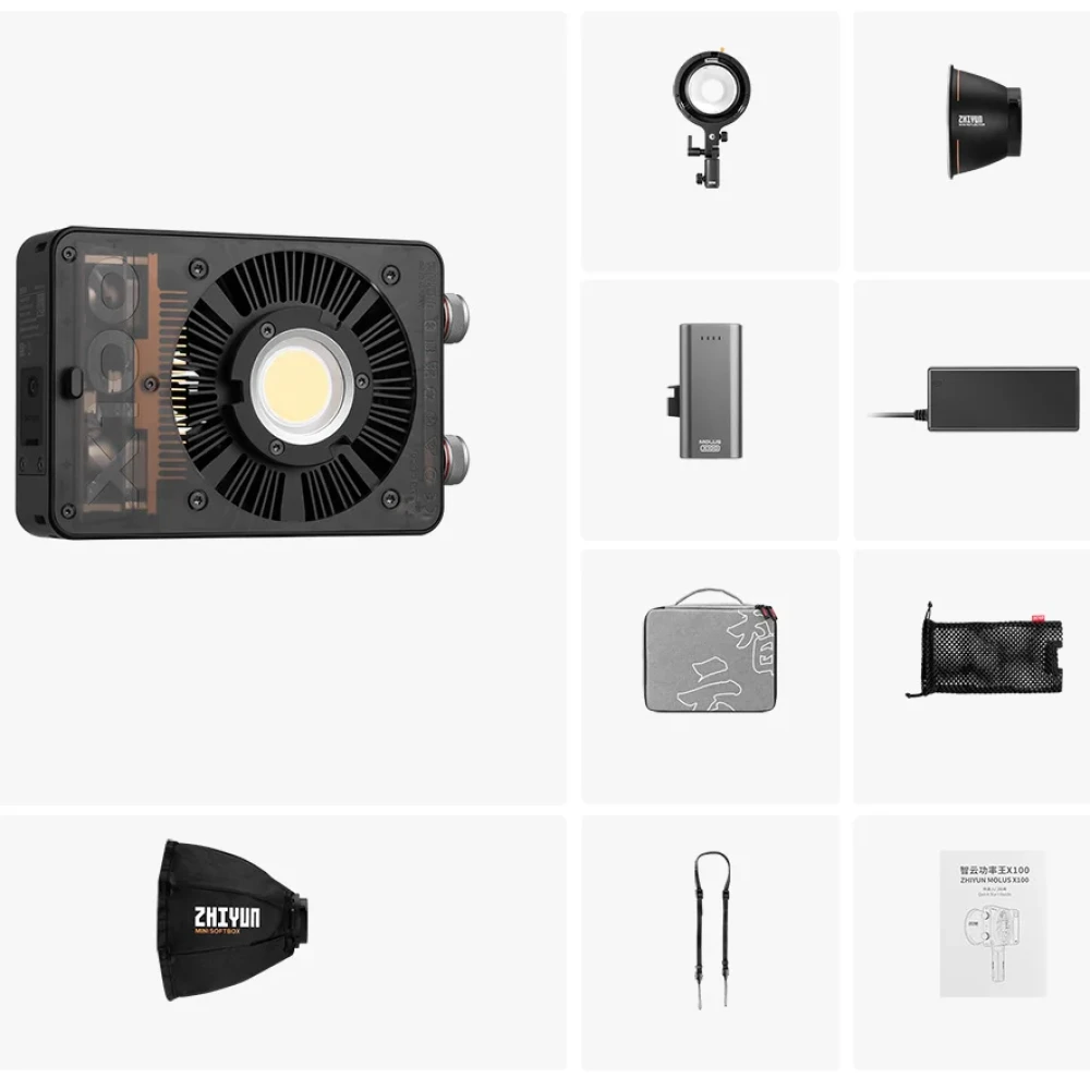 Осветитель Zhiyun MOLUS X100 PRO (PL105) фото-8