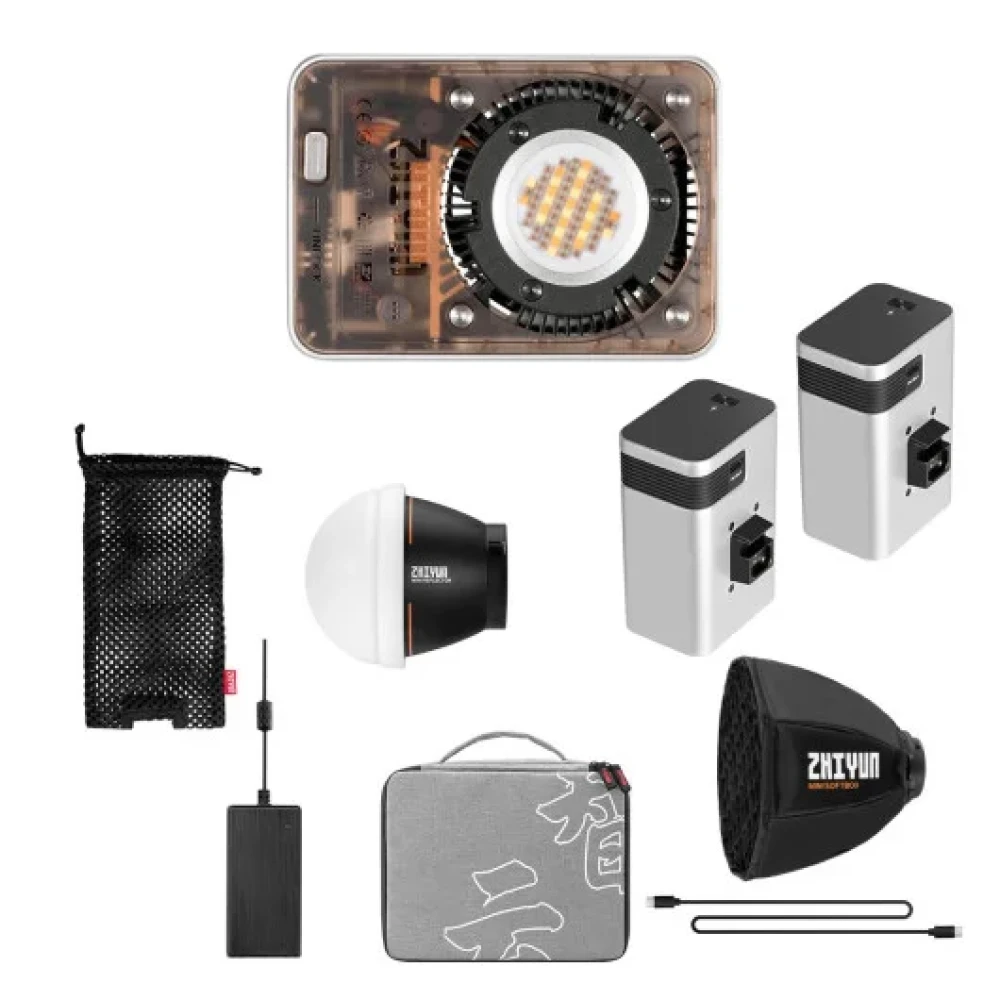 Осветитель Zhiyun MOLUS X60 RGB COB Pro (PLX104) фото-9