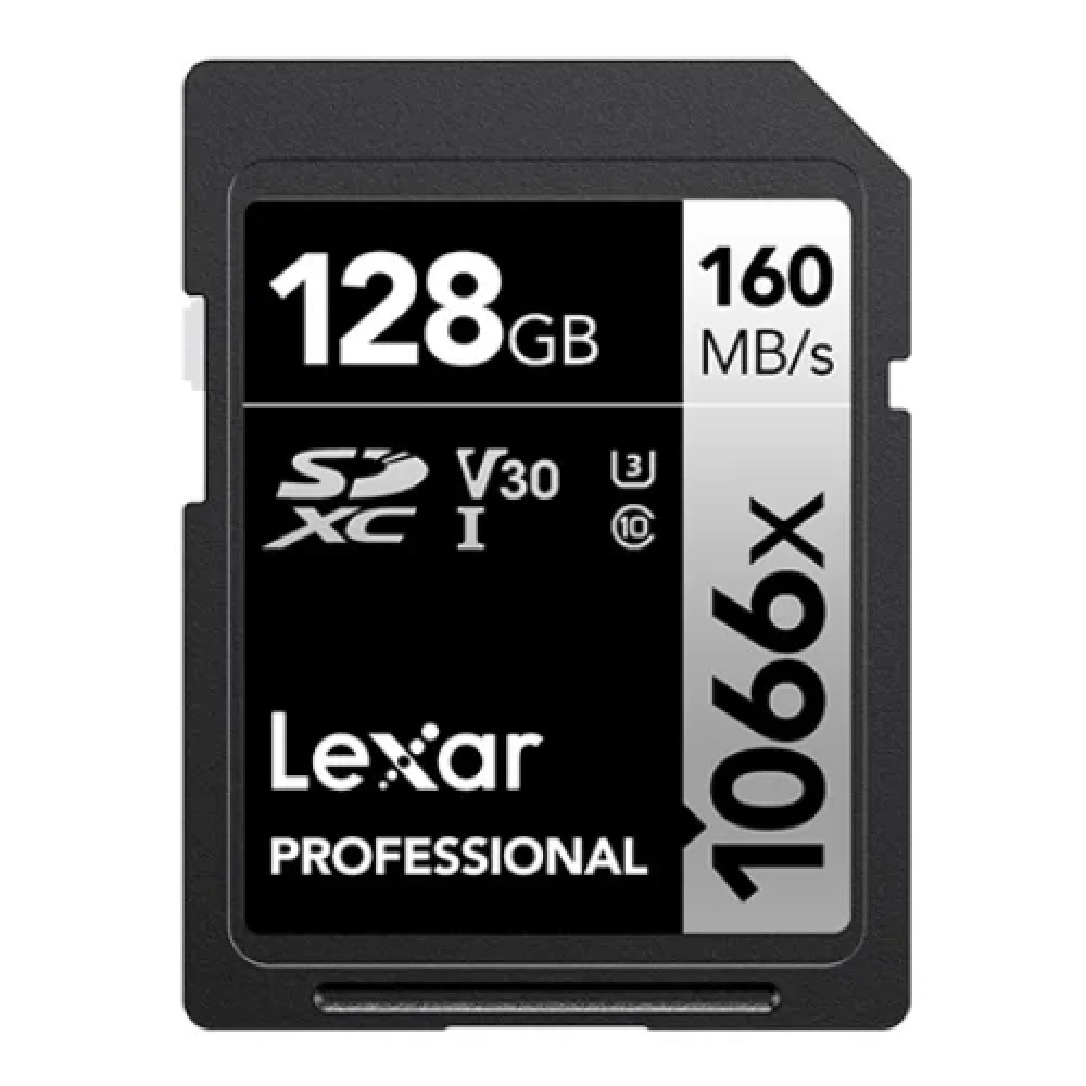Карта памяти Lexar SDXC 128GB Professional 1066x UHS-I U3 V30 
