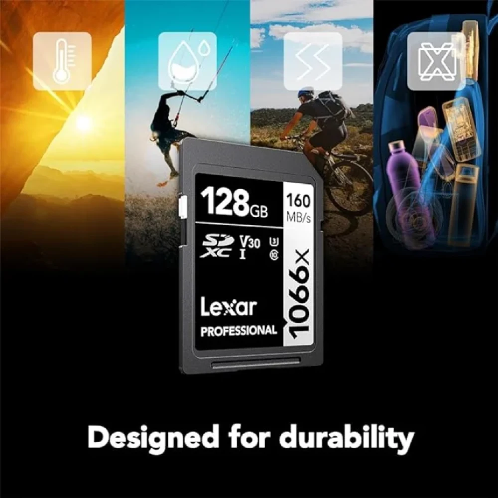 Карта памяти Lexar SDXC 128GB Professional 1066x UHS-I U3 V30  фото-5