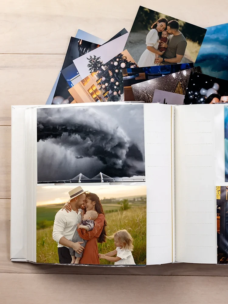 Фотоальбом Fotografia 10x15 см 200 фото, книжный переплет, «Цветы» фото-10
