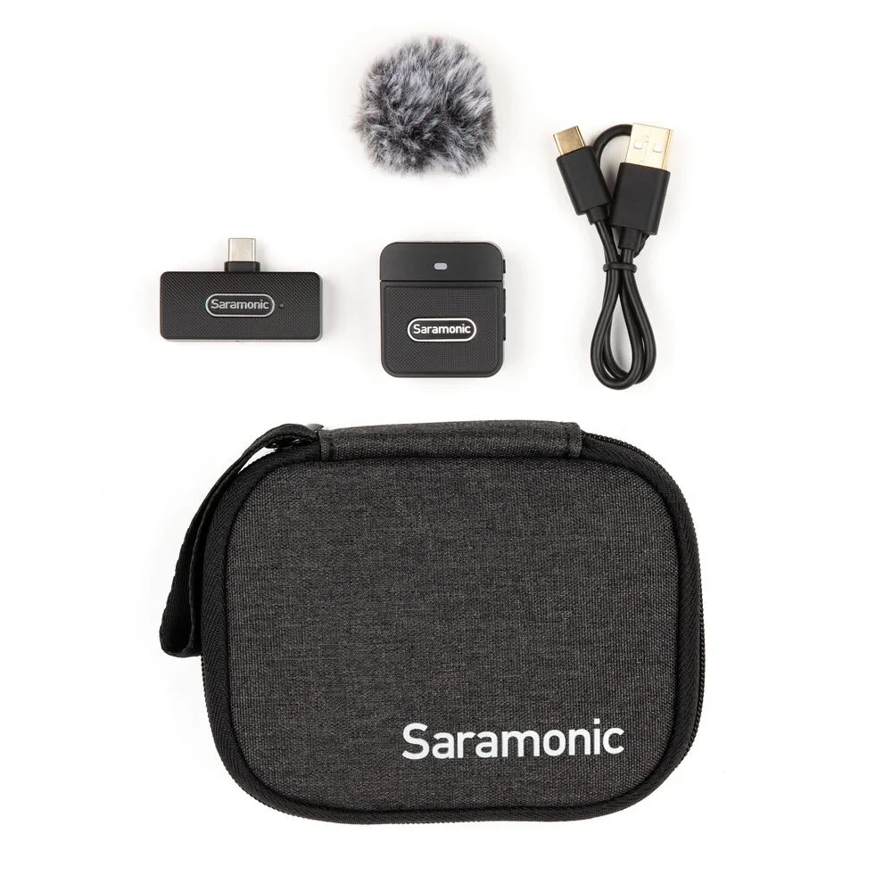 Радиосистема Saramonic Blink100 B5 (TX+RXUC) 2,4Гц приемник + передатчик, разъем Type-C фото-7