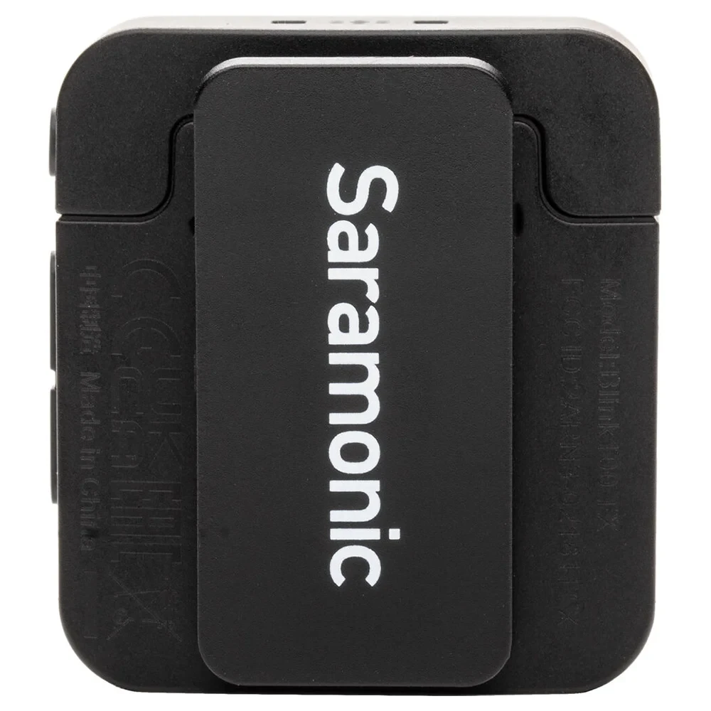 Радиосистема Saramonic Blink100 B4 (TX+TX+RXDI) 2,4Гц приемник + 2 передатчика, разъем Lightning (iPhone) фото-4