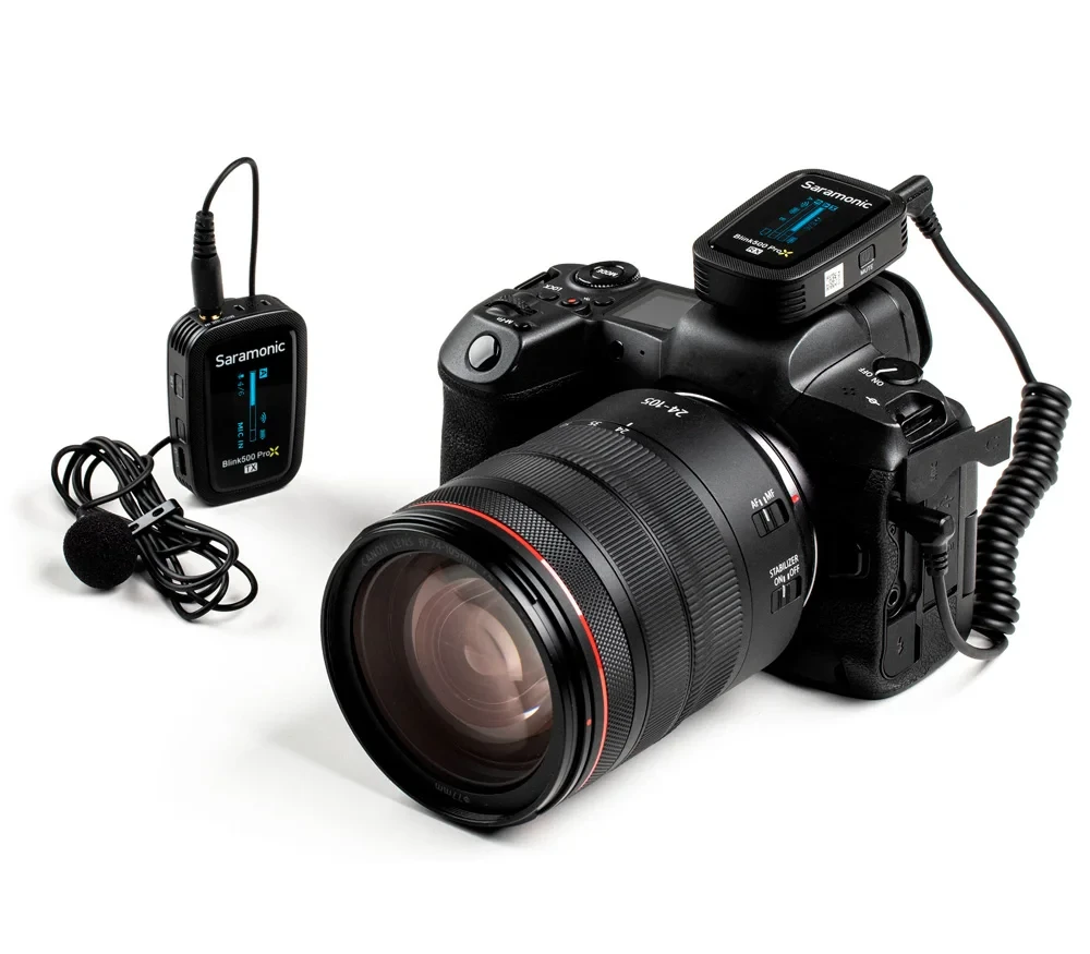 Радиосистема Saramonic Blink500 ProX B1 (TX+RX) 2,4Ггц приемник + передатчик, разъем 3,5мм фото-9