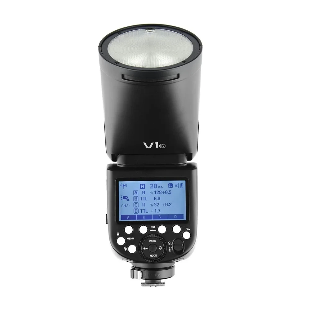 Вспышка накамерная Godox Ving V1C TTL с круглой головкой для Canon фото-5