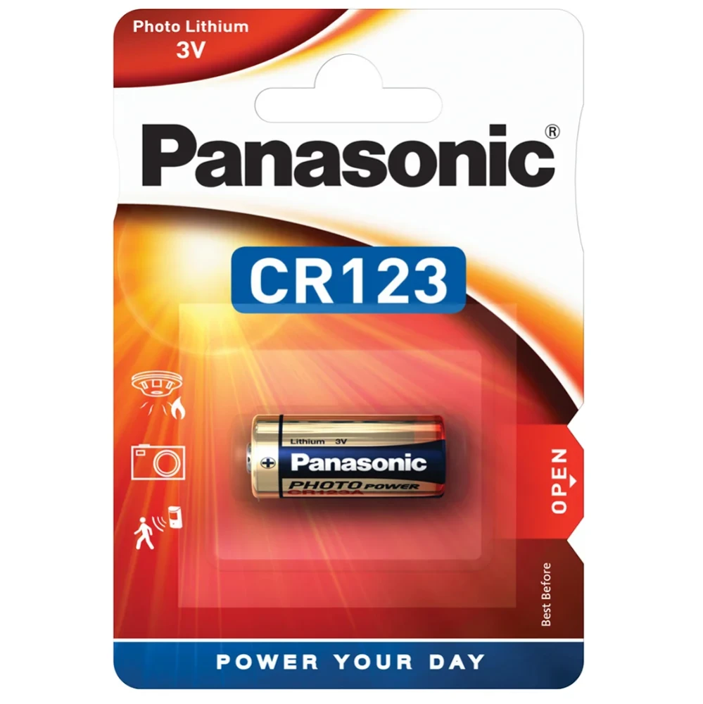 Батарейки Panasonic Lithium Power CR123 BL1