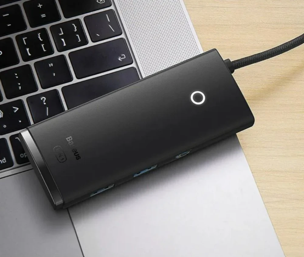 Док-станция Baseus Lite Series Black (WKQX050001) фото-8