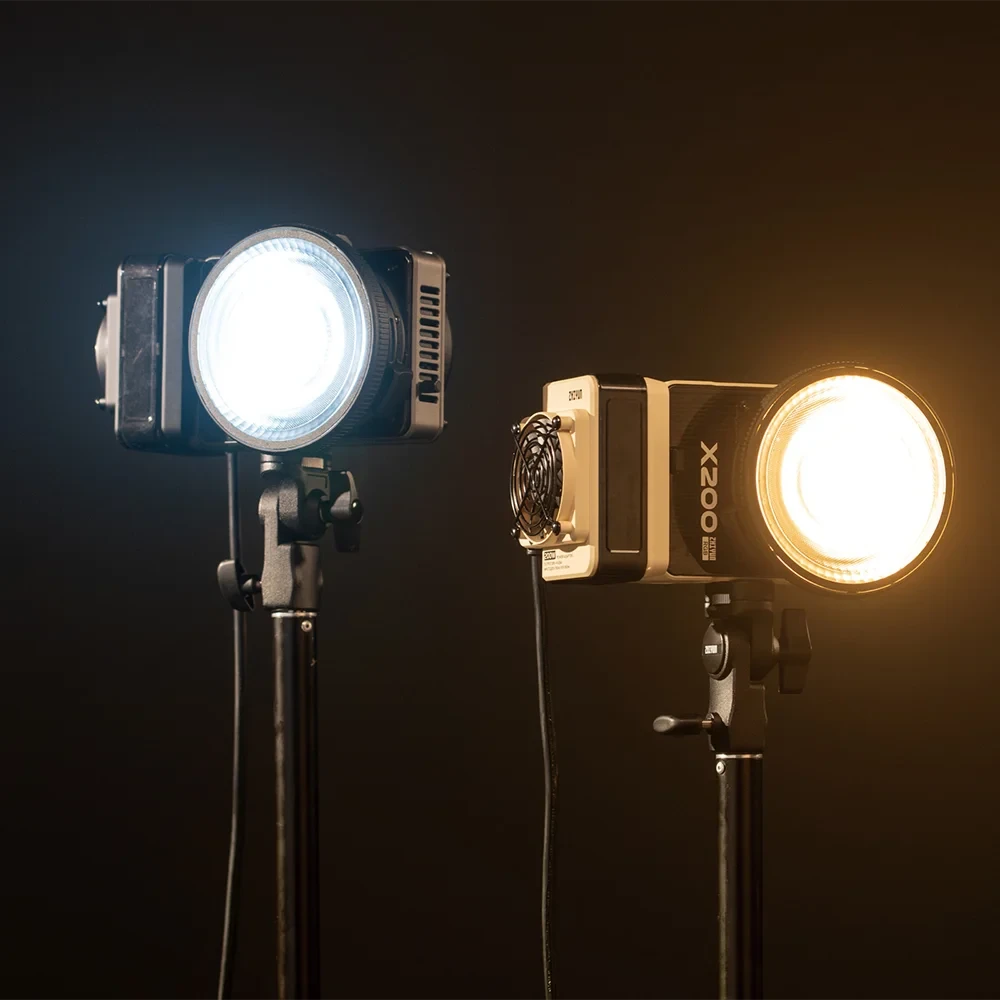 Осветитель Zhiyun MOLUS X200RGB COB Light Standart фото-9