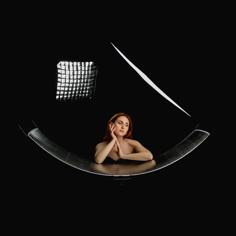 Отражатель Falcon Eyes Beauty Shell 180 SGB с каркасом фото-3