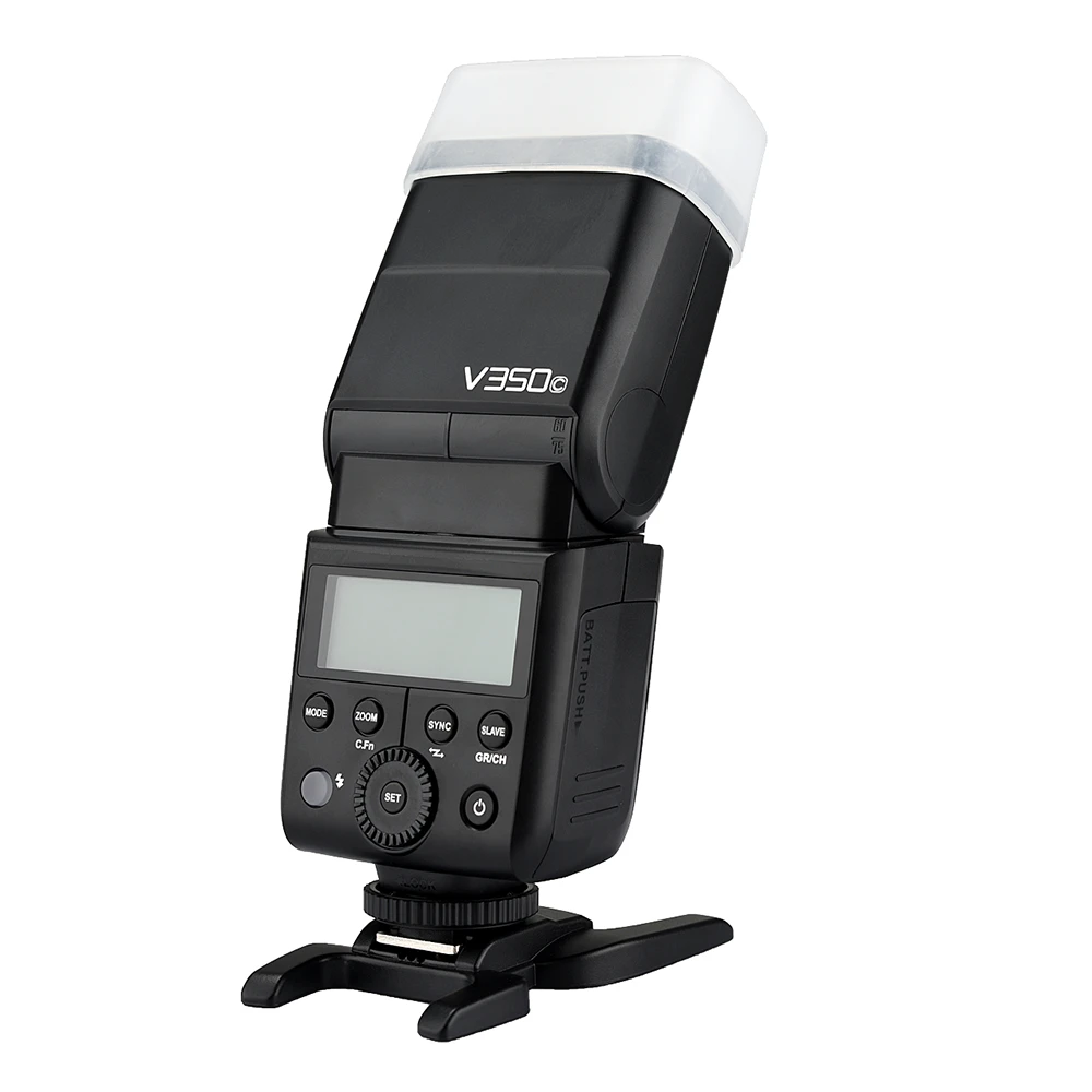 Вспышка накамерная Godox Ving V350C TTL аккумуляторная для Canon фото-3 Вспышка накамерная Godox Ving V350C TTL аккумуляторная для Canon фото-3