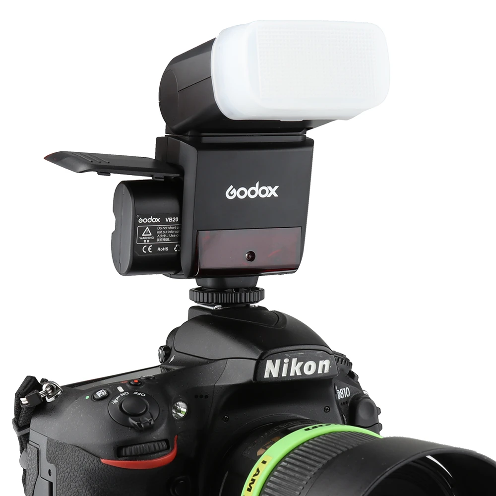 Вспышка накамерная Godox Ving V350N TTL для Nikon аккумуляторная для Nikon фото-8