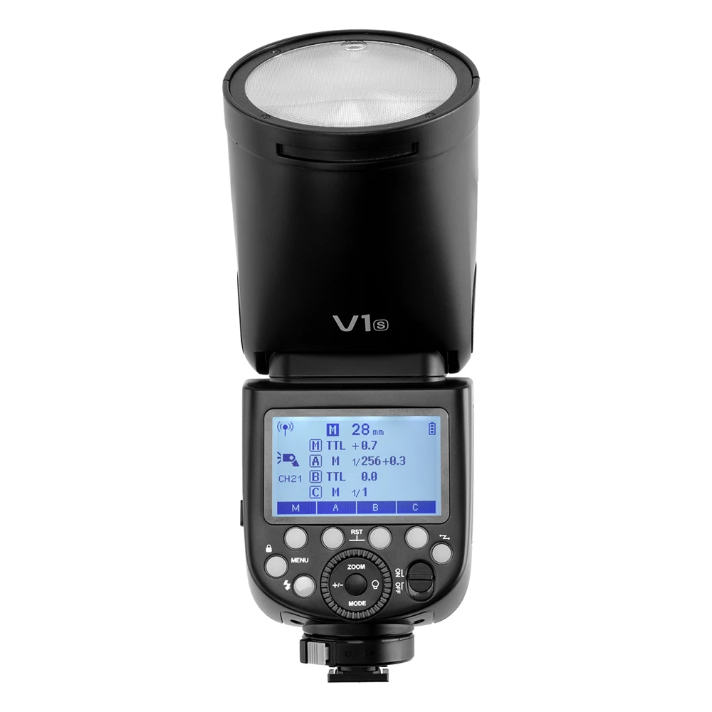 Вспышка накамерная Godox Ving V1S TTL с круглой головкой для Sony  фото-5