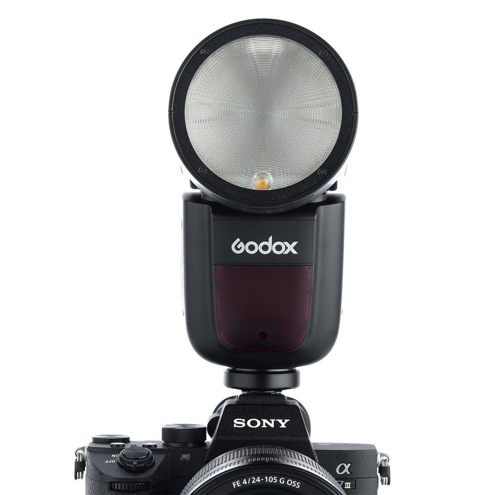 Вспышка накамерная Godox Ving V1S TTL с круглой головкой для Sony  фото-9