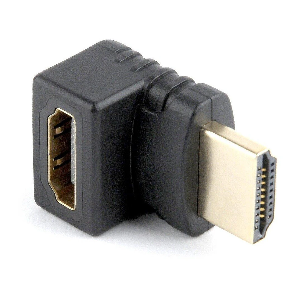 Переходник HDMI - HDMI Cablexpert A-HDMI270-FML, 19F/19M, угловой соединитель 270 градусов - фото1 Переходник HDMI - HDMI Cablexpert A-HDMI270-FML, 19F/19M, угловой соединитель 270 градусов - фото1