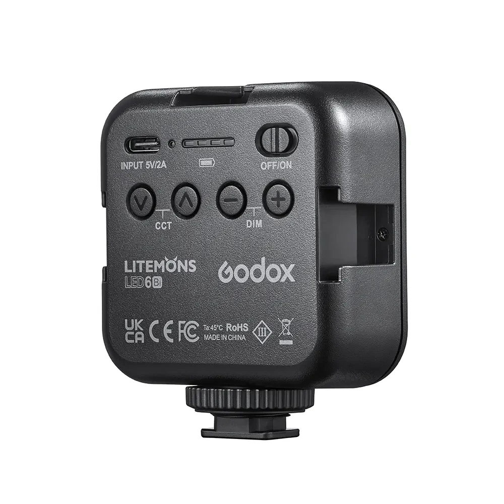 Осветитель светодиодный Godox LITEMONS LED6Bi накамерный фото-5