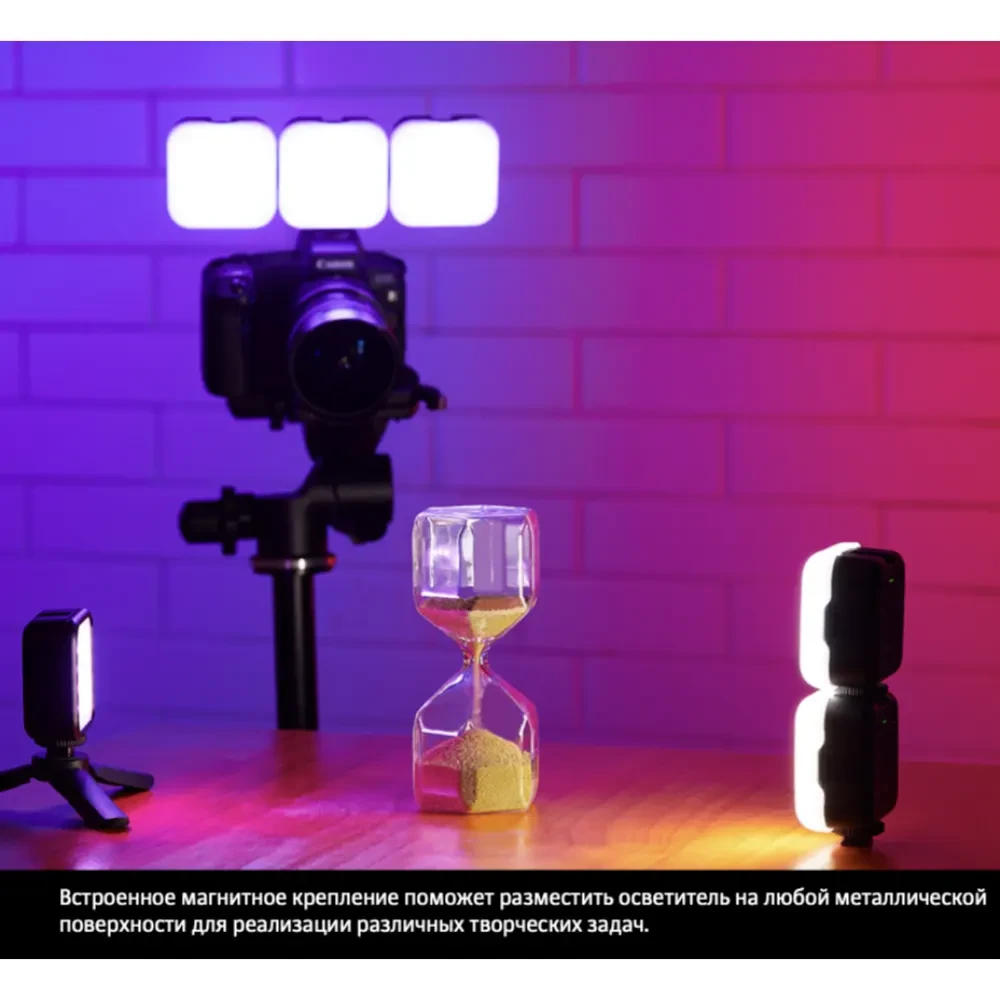 Осветитель светодиодный Godox LITEMONS LED6R RGB накамерный фото-10