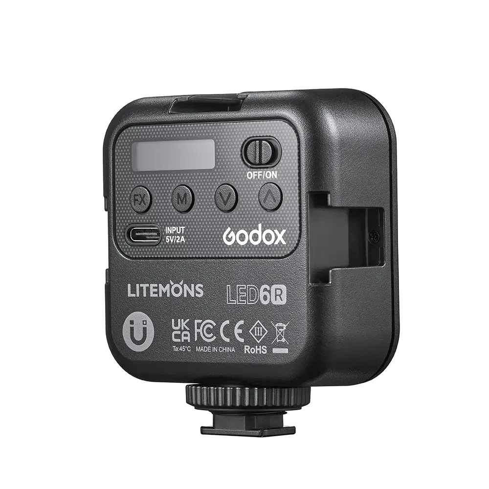 Осветитель светодиодный Godox LITEMONS LED6R RGB накамерный фото-3