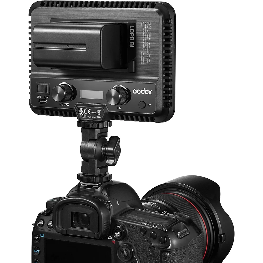 Осветитель светодиодный Godox LDP8Bi накамерный фото-7 Осветитель светодиодный Godox LDP8Bi накамерный фото-7