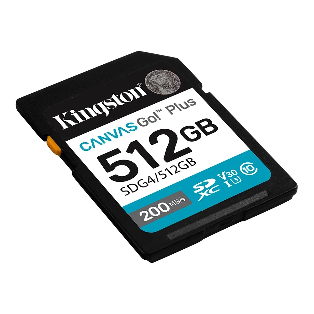 Карта памяти Kingston SDXC 512GB Canvas Go! Plus G4 UHS-I U3 V30 200Mb/s фото-2 Карта памяти Kingston SDXC 512GB Canvas Go! Plus G4 UHS-I U3 V30 200Mb/s фото-2