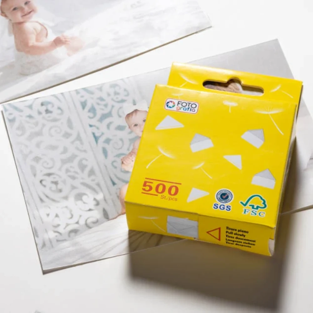 Клейкие уголки Fotografia прозрачные, 500 шт. - фото1 Клейкие уголки Fotografia прозрачные, 500 шт. - фото1