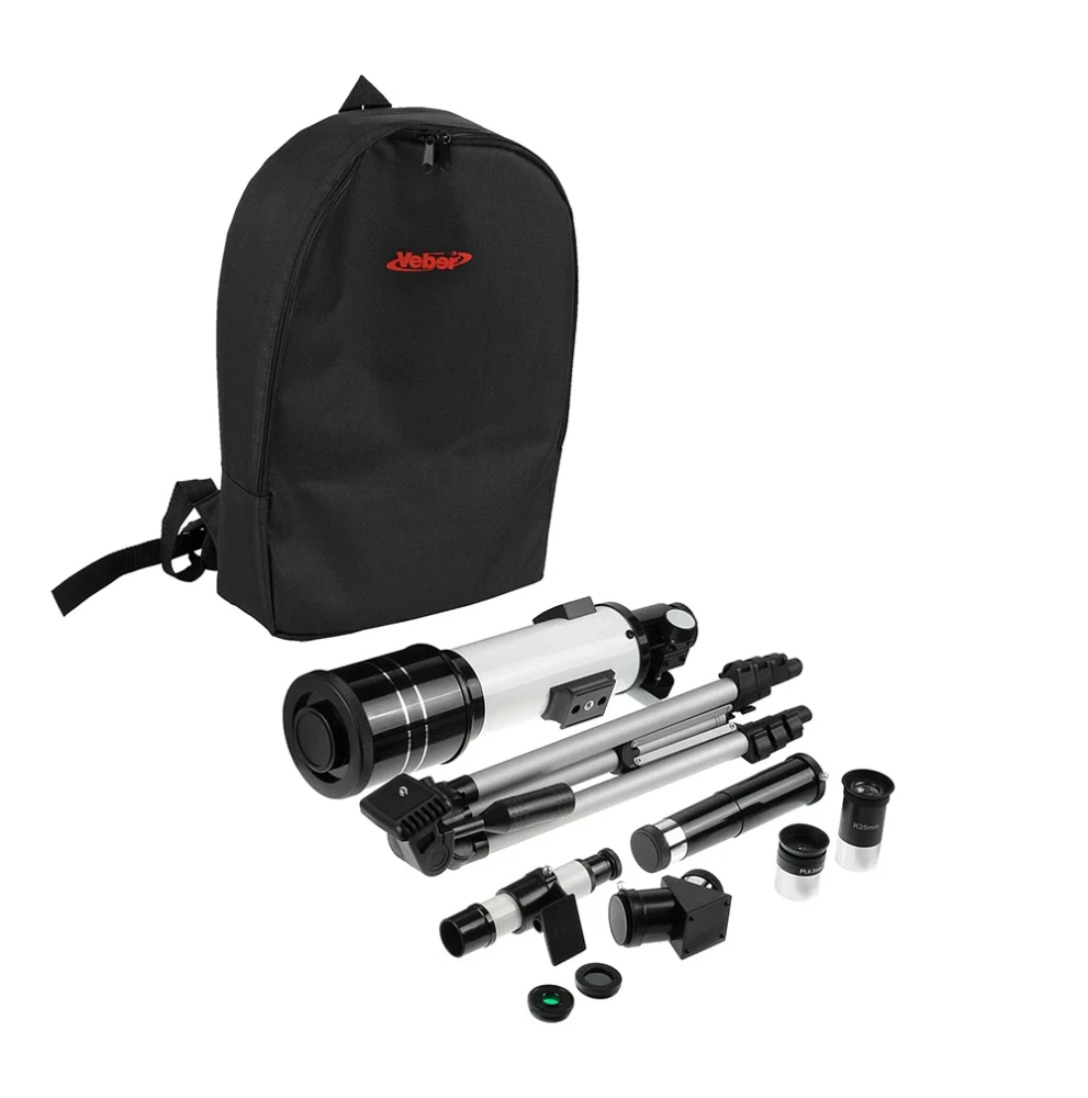 Телескоп Veber 400/70 рефрактор с рюкзаком фото-8