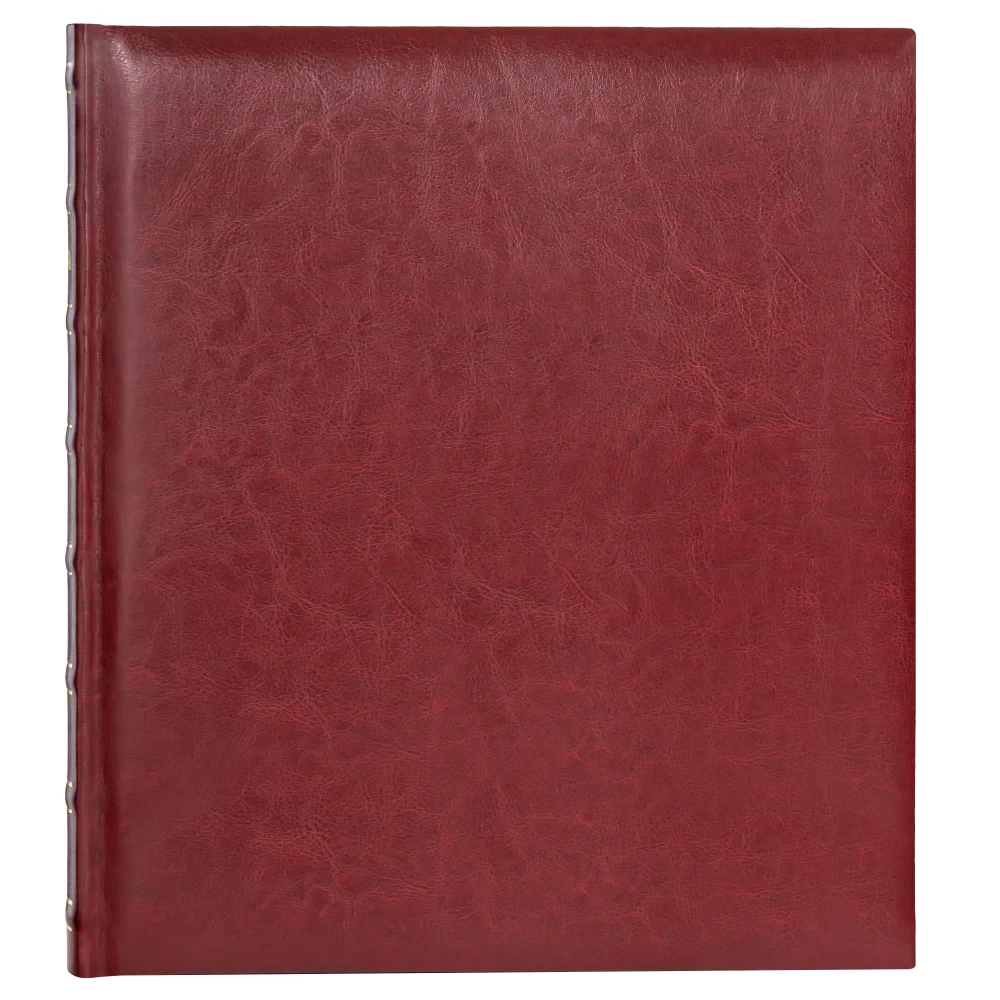 Фотоальбом Fotografia магнитный, 29х32 см, 30 листов, «Классика», бордовый фото-2