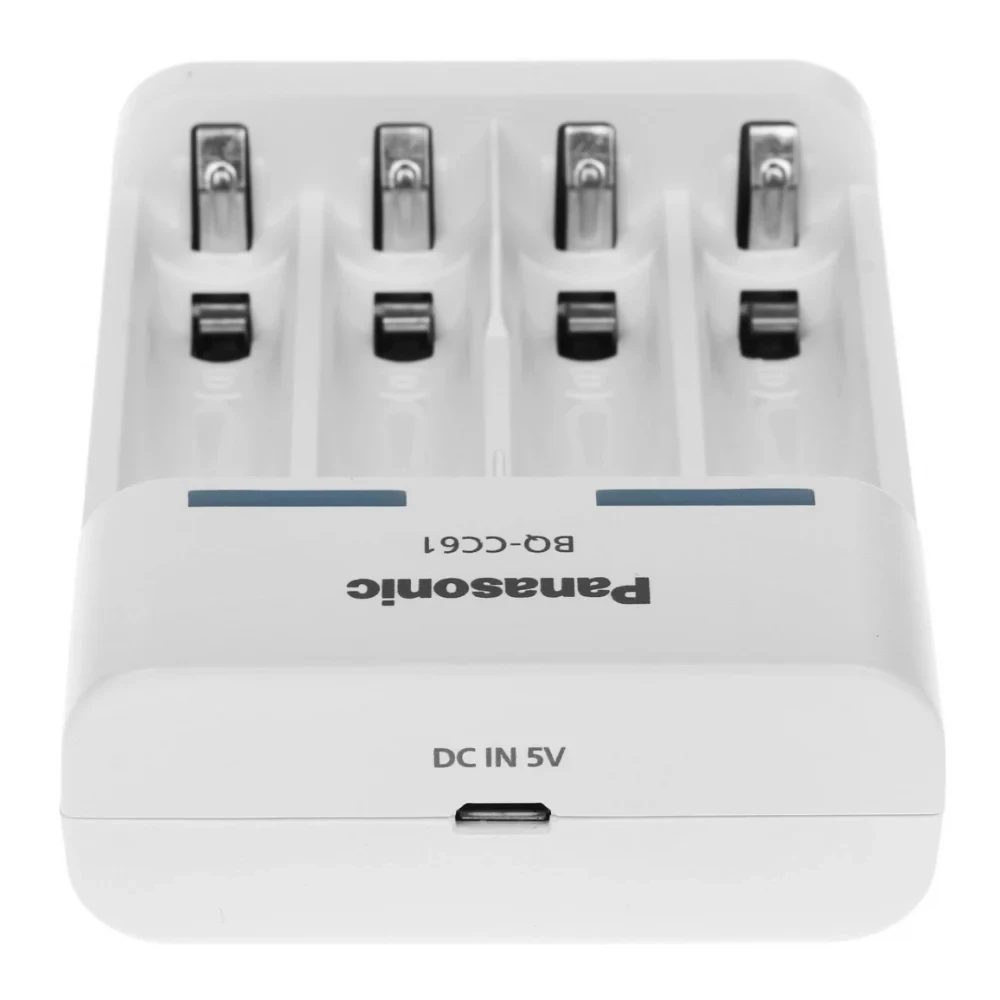 Зарядное устройство Panasonic BQ-CC61USB Basic для 2 или 4 аккумуляторов АА/ААА Ni-MH с USB-выходом, 10 часов фото-4