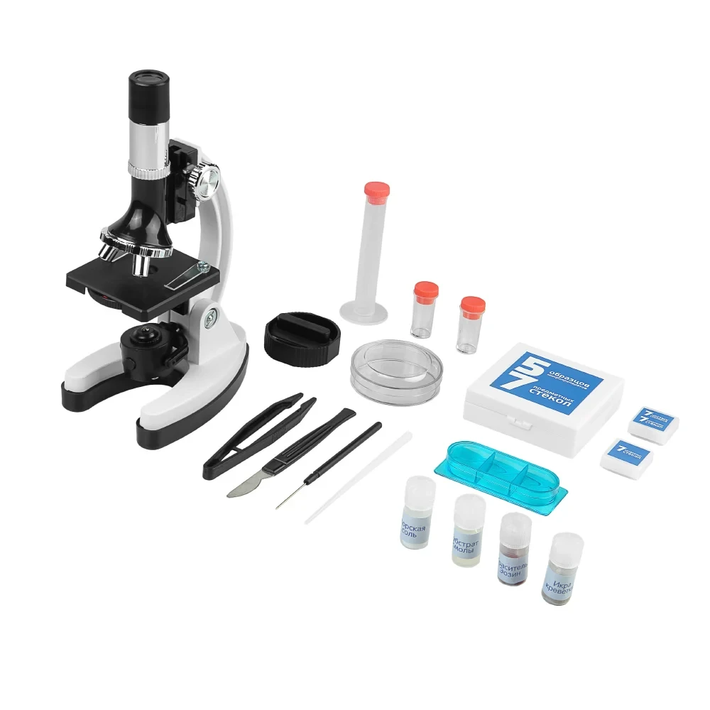 Микроскоп Микромед 100x-1200x в кейсе фото-6