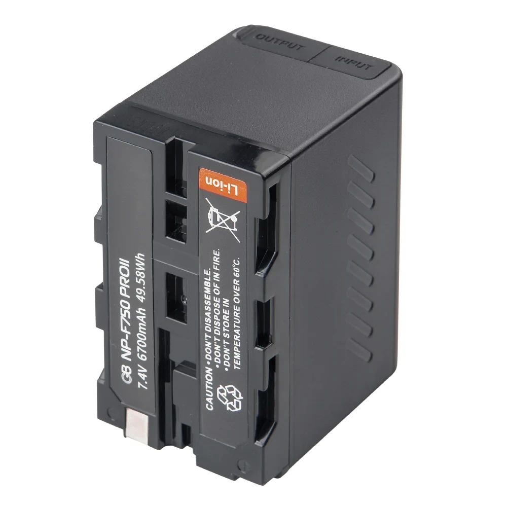 Аккумулятор GreenBean NP-F750 PROII (6700 мАч) - фото2