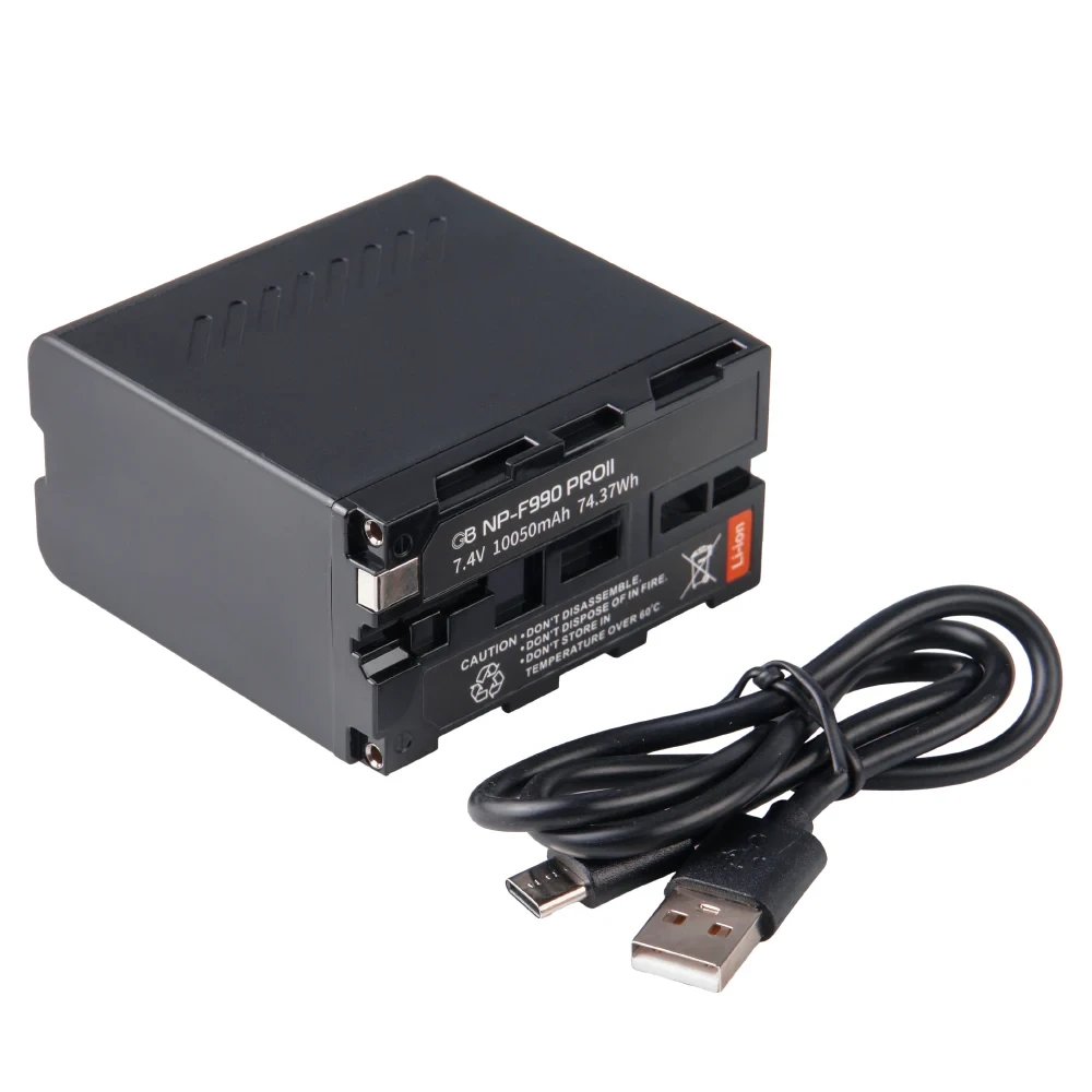 Аккумулятор GreenBean NP-F990 PROII (10050 мАч) фото-4 Аккумулятор GreenBean NP-F990 PROII (10050 мАч) фото-4