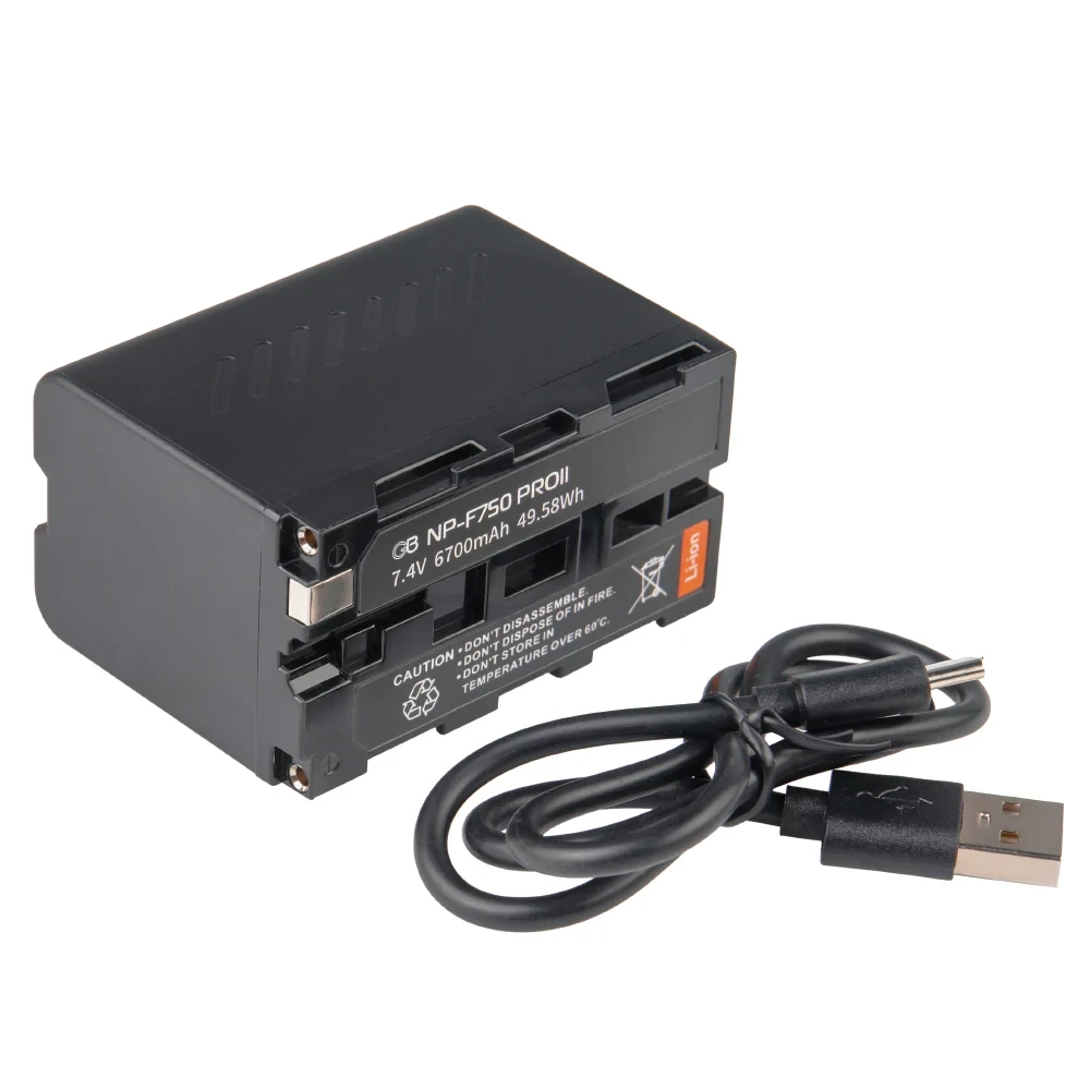 Аккумулятор GreenBean NP-F750 PROII (6700 мАч) фото-4