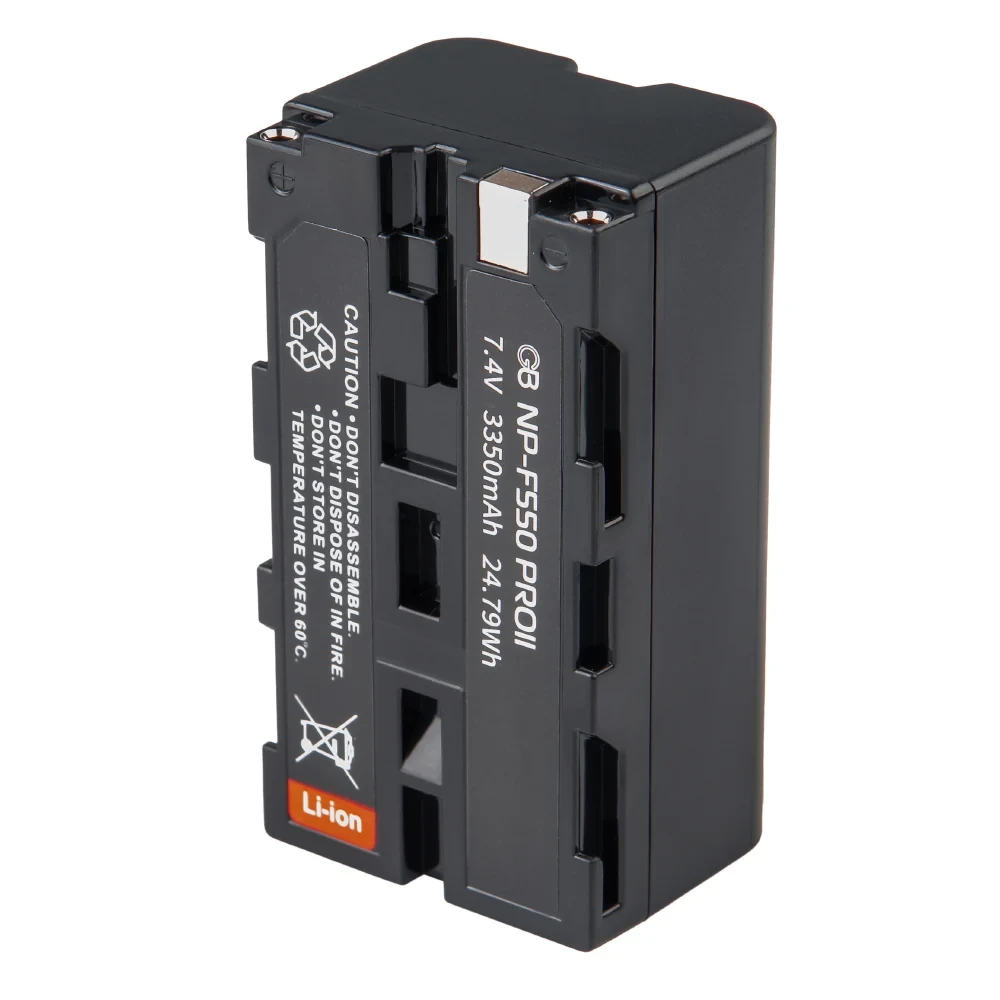 Аккумулятор GreenBean NP-F550 PROII (3350 мАч) - фото1 Аккумулятор GreenBean NP-F550 PROII (3350 мАч) - фото1