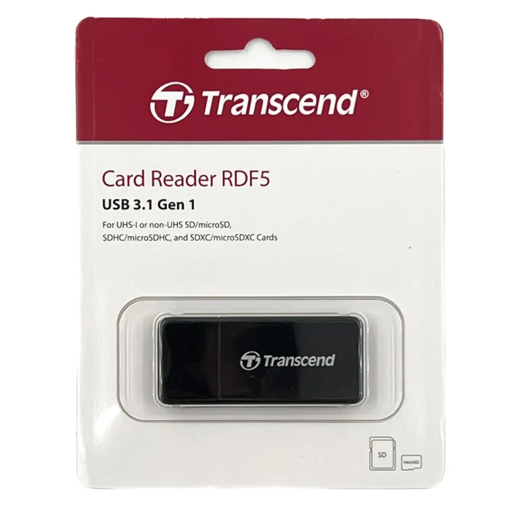 Карт-ридер Transcend TS-RDF5K черный фото-5 Карт-ридер Transcend TS-RDF5K черный фото-5