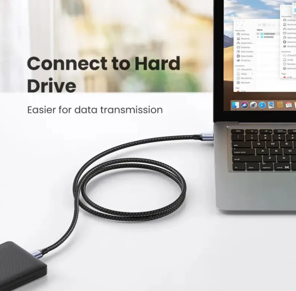 Кабель Ugreen US373 2м Black (80791) фото-3 Кабель Ugreen US373 2м Black (80791) фото-3