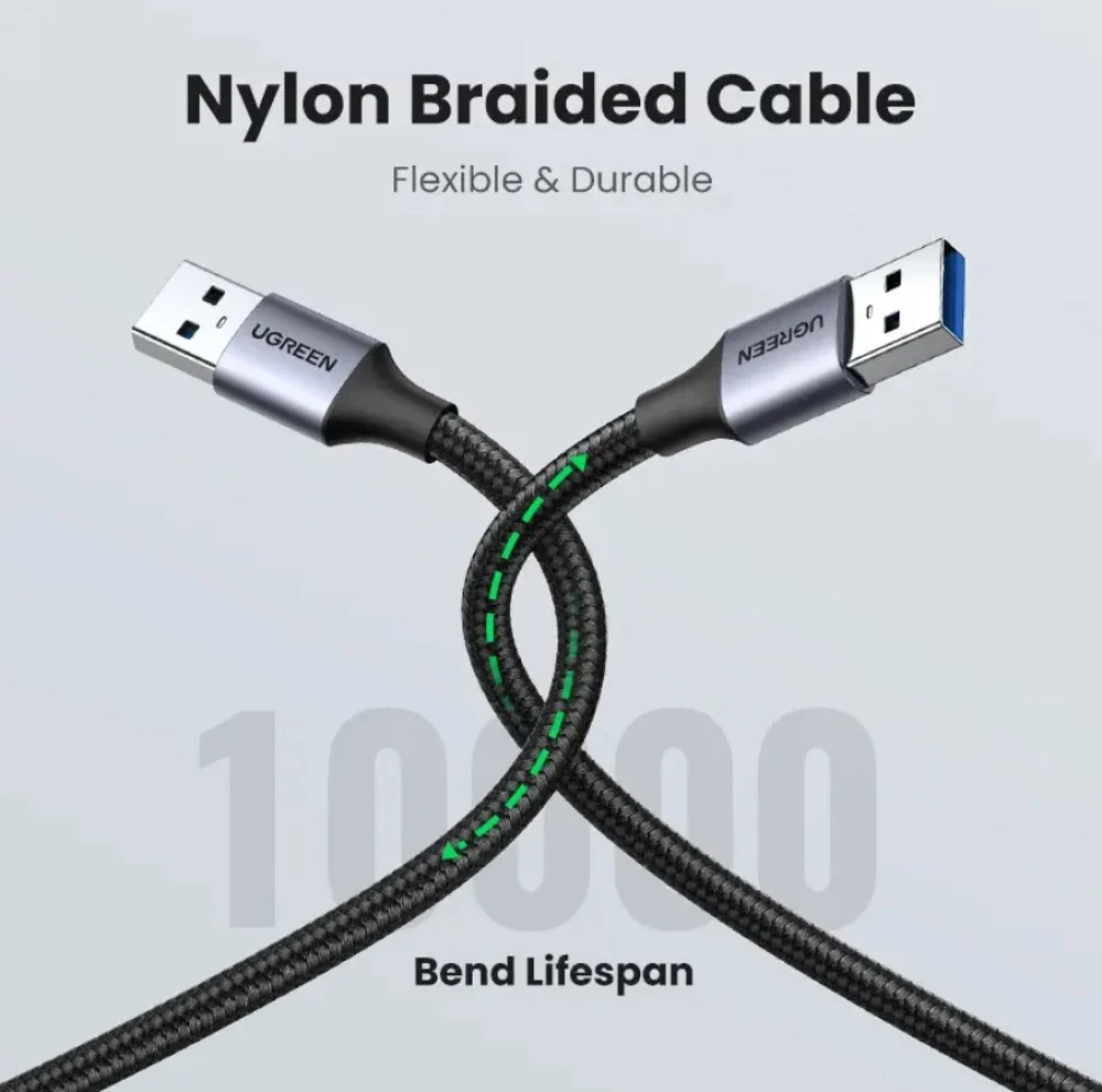 Кабель Ugreen US373 2м Black (80791) фото-2 Кабель Ugreen US373 2м Black (80791) фото-2