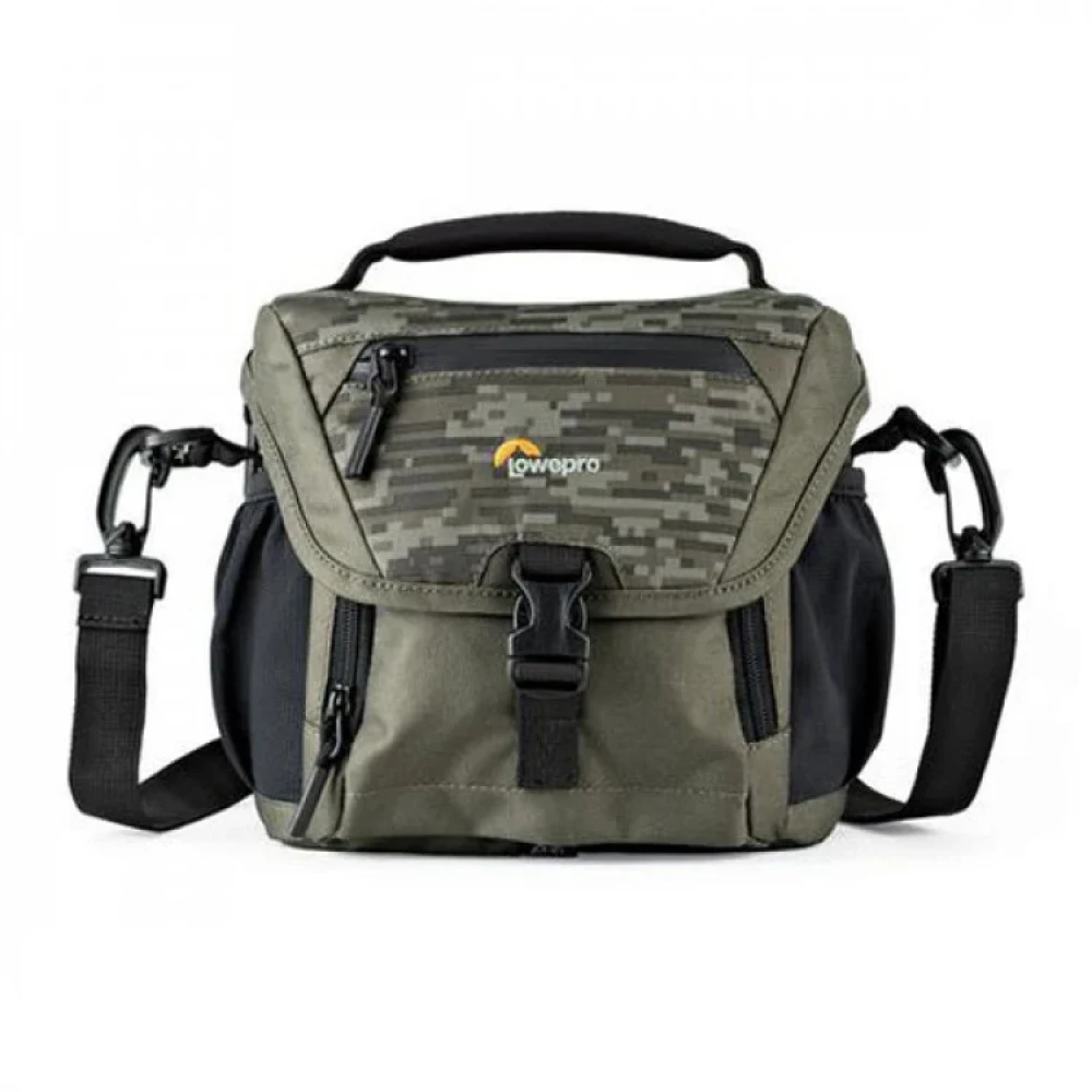 Плечевая сумка Lowepro Nova 180 AW II,  бежевый/пиксель камо - фото1