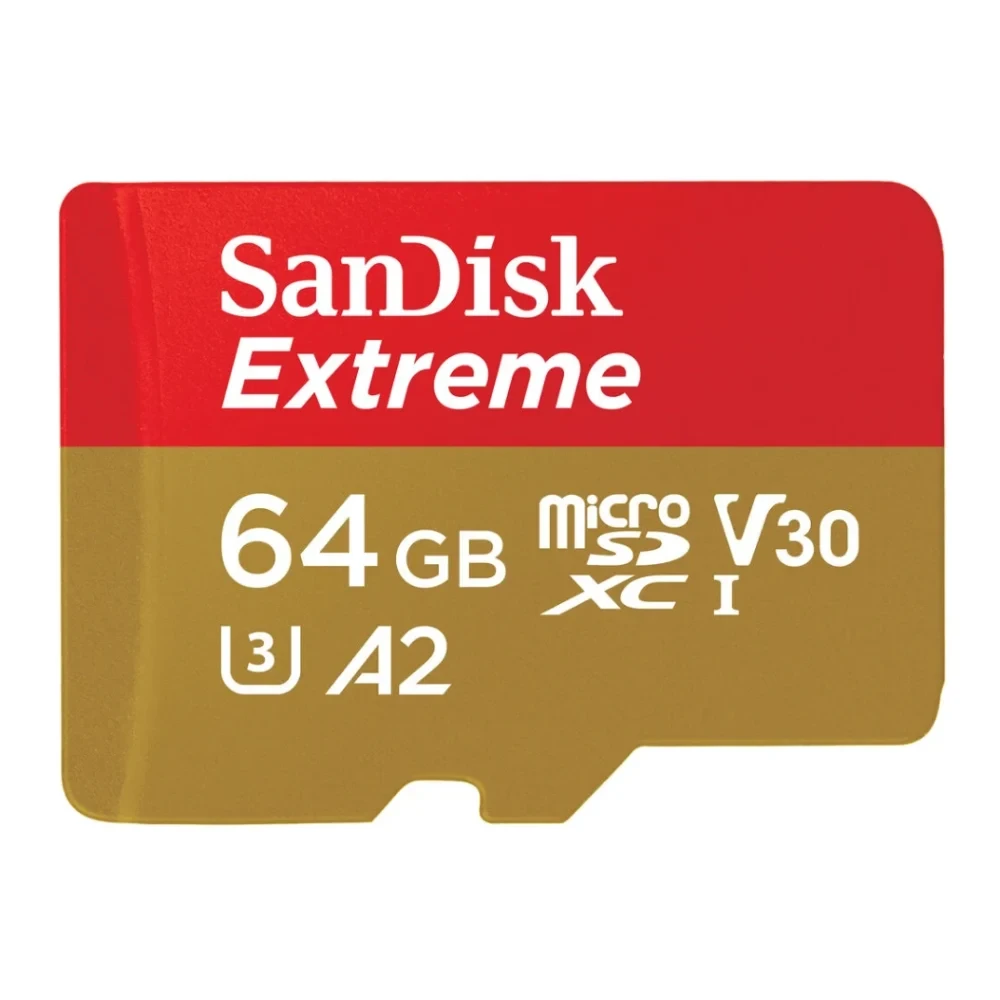 Карта памяти SanDisk MicroSDXC 64GB Sandisk Extreme UHS-I U3 V30 A2 170/80MB/s Карта памяти SanDisk MicroSDXC 64GB Sandisk Extreme UHS-I U3 V30 A2 170/80MB/s