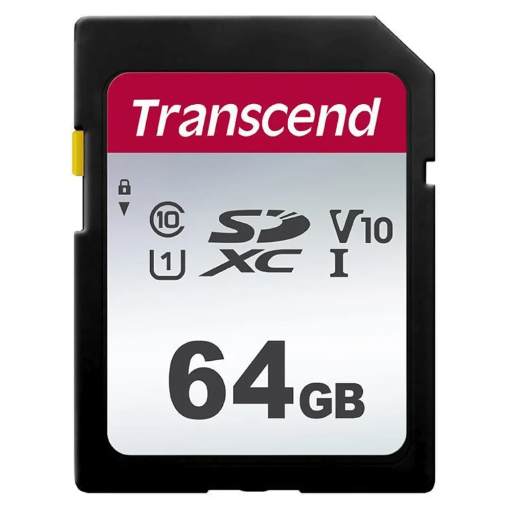 Карта памяти Transcend SDXC 64GB 300S UHS-I U1 V10 Карта памяти Transcend SDXC 64GB 300S UHS-I U1 V10