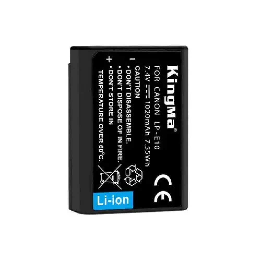 Kingma LP-E10 Аккумулятор с защитным кейсом, 1020mAh фото-4