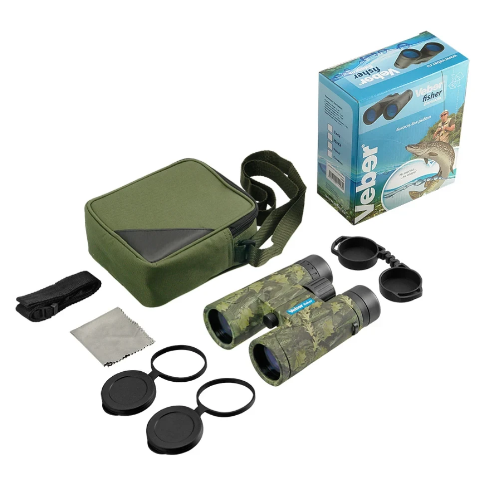 Бинокль 8*42 Veber Fisher (camo) фото-6 Бинокль 8*42 Veber Fisher (camo) фото-6