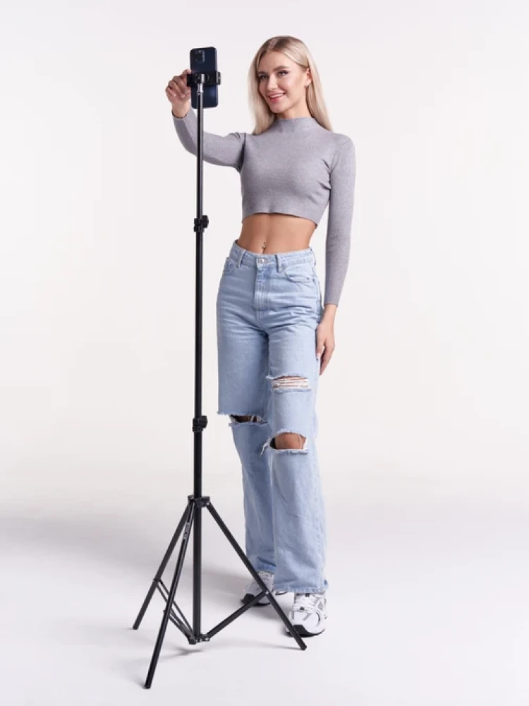 Штатив Raylab 190 для телефона с держателем и пультом фото-2 Штатив Raylab 190 для телефона с держателем и пультом фото-2