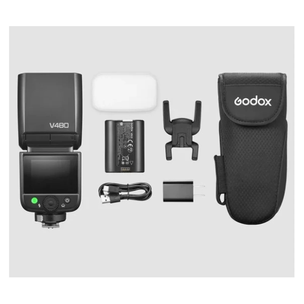 Вспышка накамерная Godox V480C TTL аккумуляторная для Canon фото-10 Вспышка накамерная Godox V480C TTL аккумуляторная для Canon фото-10