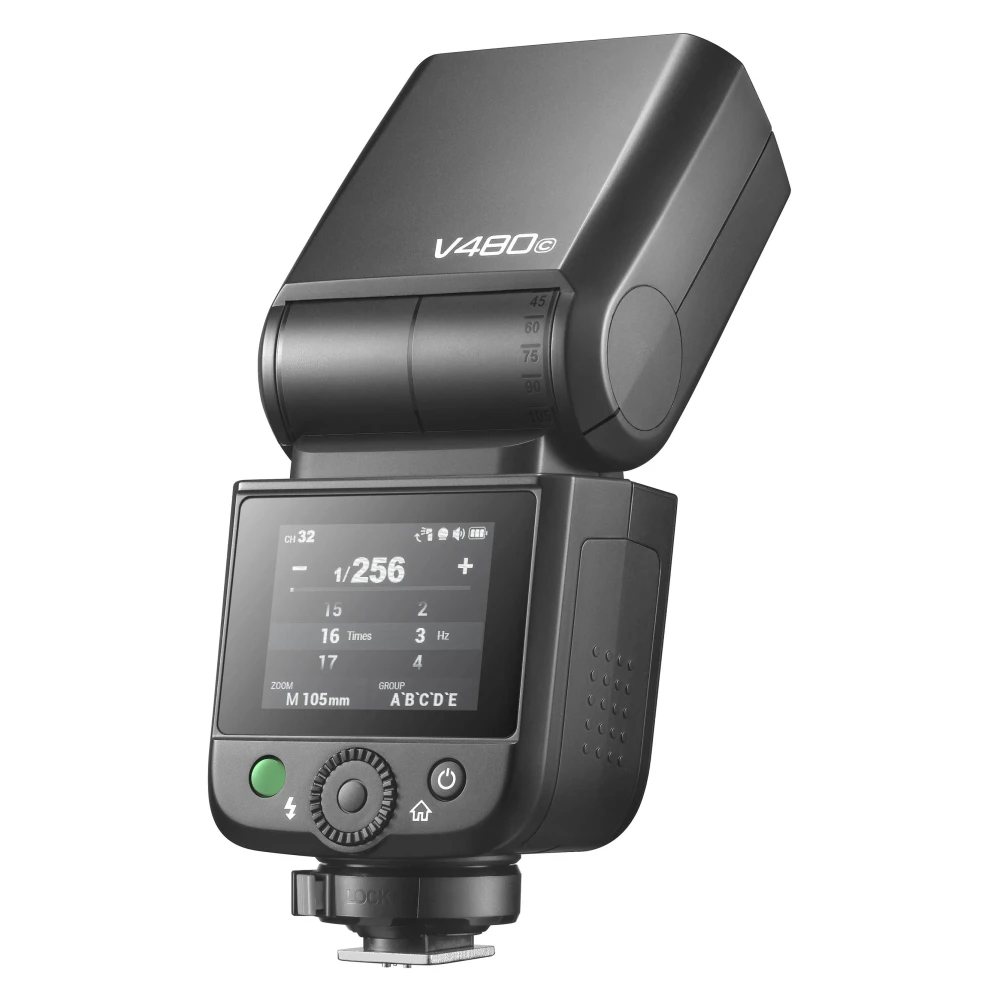 Вспышка накамерная Godox V480C TTL аккумуляторная для Canon фото-7 Вспышка накамерная Godox V480C TTL аккумуляторная для Canon фото-7