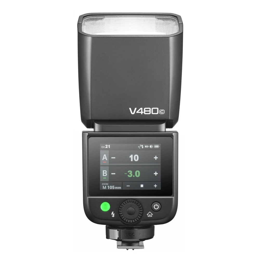 Вспышка накамерная Godox V480C TTL аккумуляторная для Canon фото-8 Вспышка накамерная Godox V480C TTL аккумуляторная для Canon фото-8