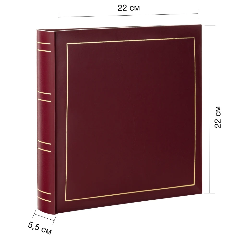 Фотоальбом Fotografia 10x15 см 200 фото, «Классика», красный, FA-VBBM200-502 фото-3 Фотоальбом Fotografia 10x15 см 200 фото, «Классика», красный, FA-VBBM200-502 фото-3