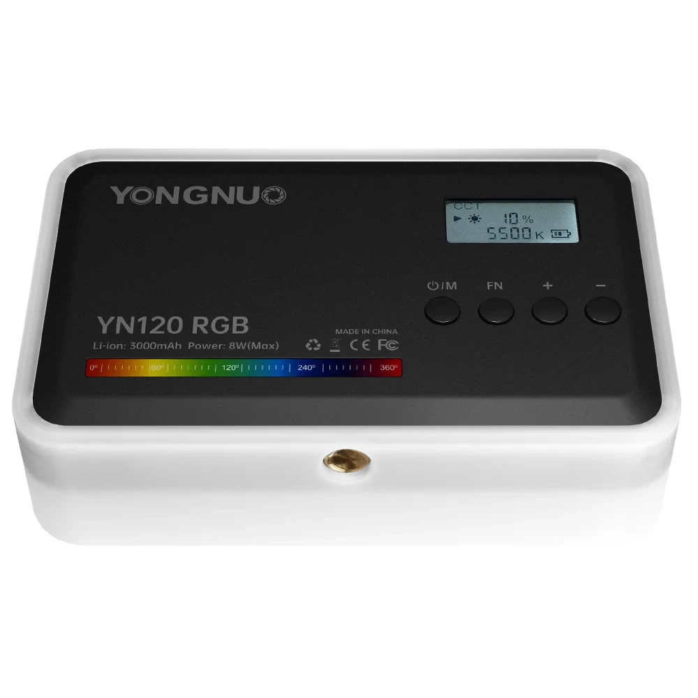 Осветитель светодиодный Yongnuo YN120 RGB фото-3 Осветитель светодиодный Yongnuo YN120 RGB фото-3