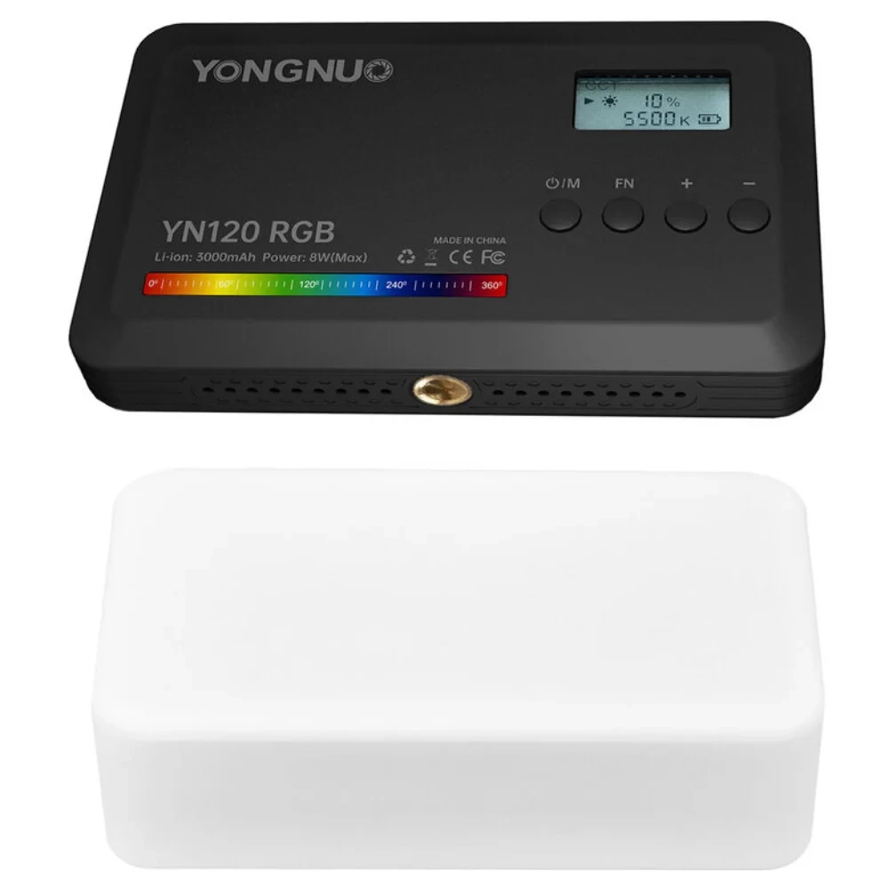 Осветитель светодиодный Yongnuo YN120 RGB фото-4 Осветитель светодиодный Yongnuo YN120 RGB фото-4