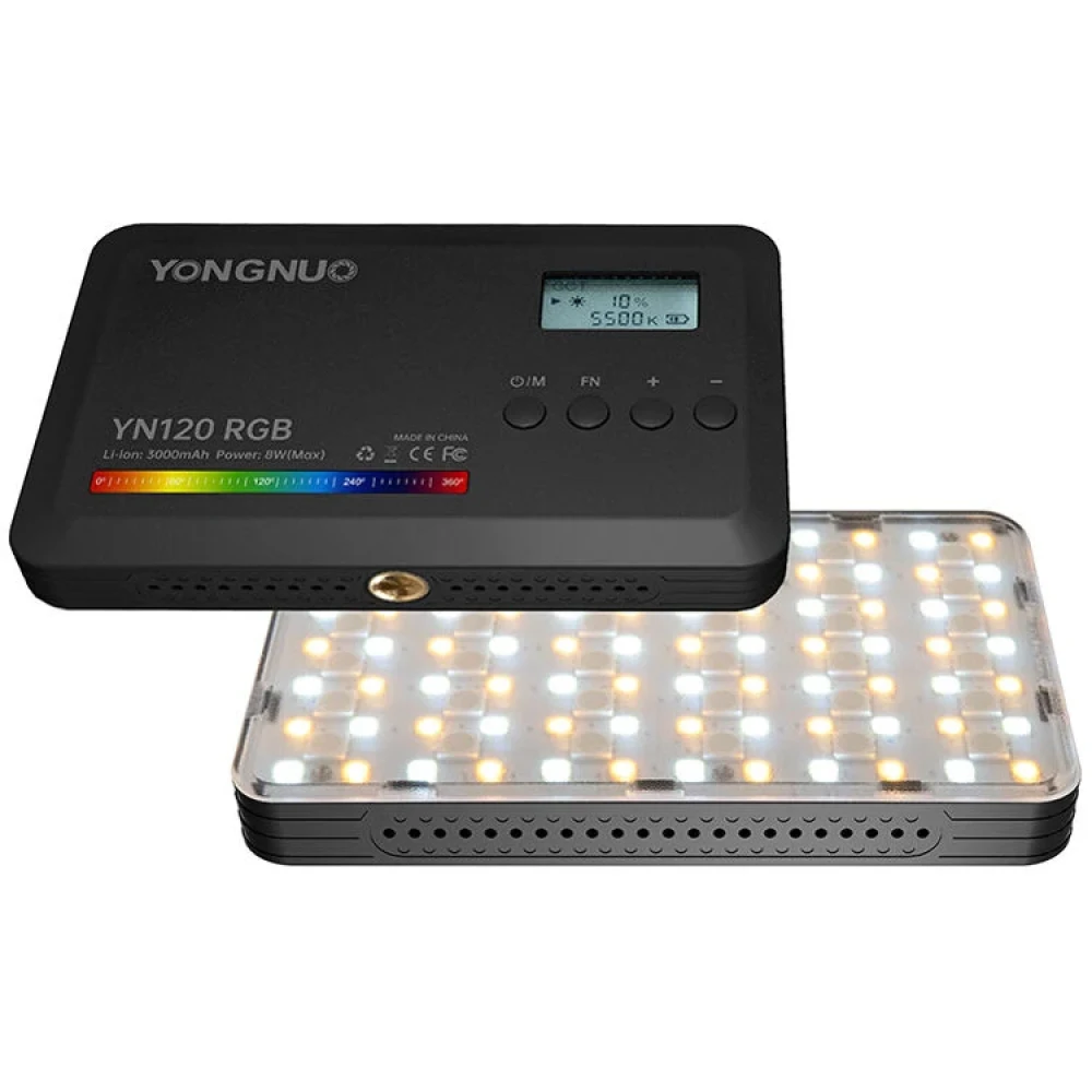 Осветитель светодиодный Yongnuo YN120 RGB фото-2 Осветитель светодиодный Yongnuo YN120 RGB фото-2
