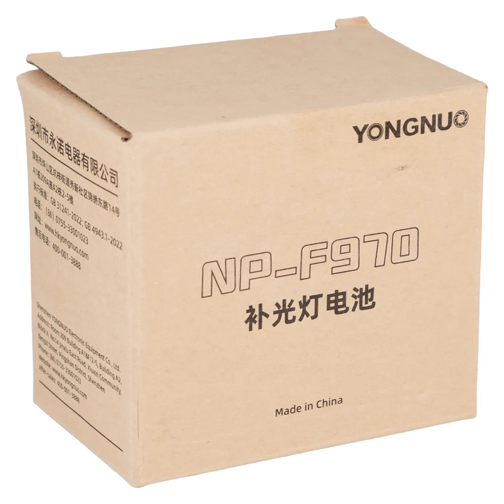 Аккумулятор Yongnuo NP-F970, 7800 мАч со встроенным зарядным устройством USB-C фото-7