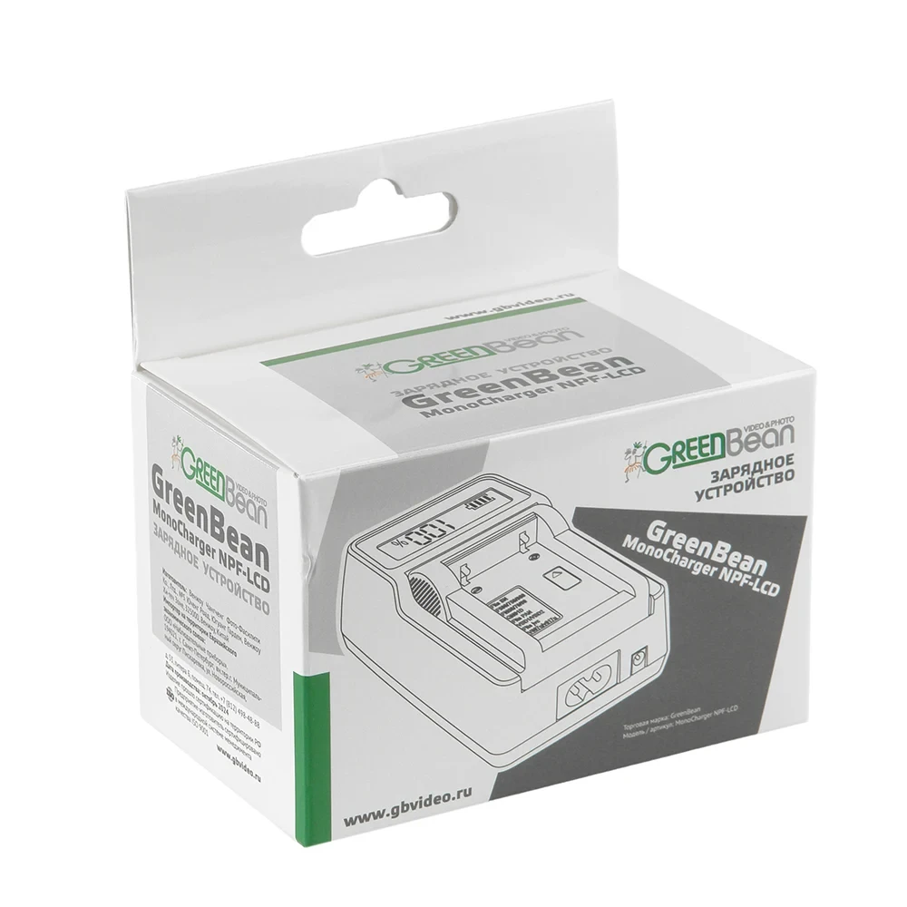 Зарядное устройство GreenBean MonoCharger NPF-LCD фото-5